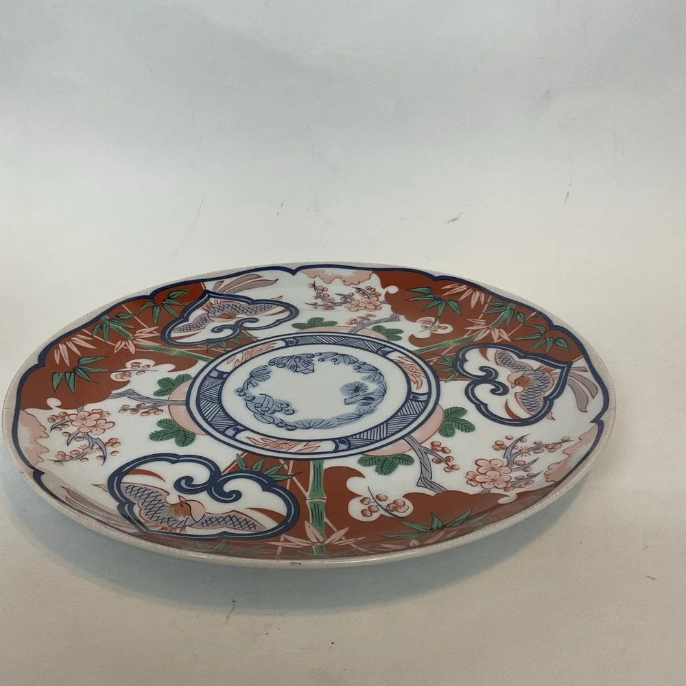Georges Briard Heirloom Fine China Dinner Plates Vintage‎ Asian Oriental 10.25